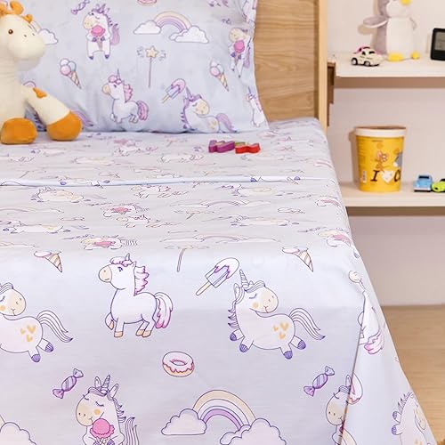 Miniatura 95 de Nikki Peter - Juego de sábanas para niños y niñas, 100 % algodón, sábanas de automóvil tamaño individual, juego de sábanas súper suaves de fácil