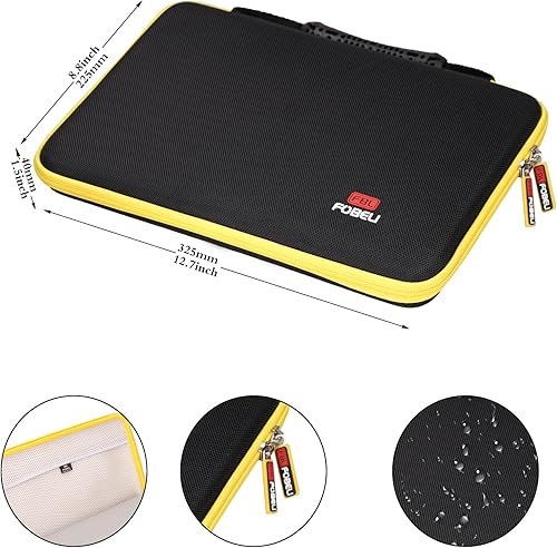 Miniatura 6 de FBLFOBELI Funda rígida de EVA para Logitech K480 teclado inalámbrico multidispositivo, bolsa de almacenamiento de viaje a prueba de golpes