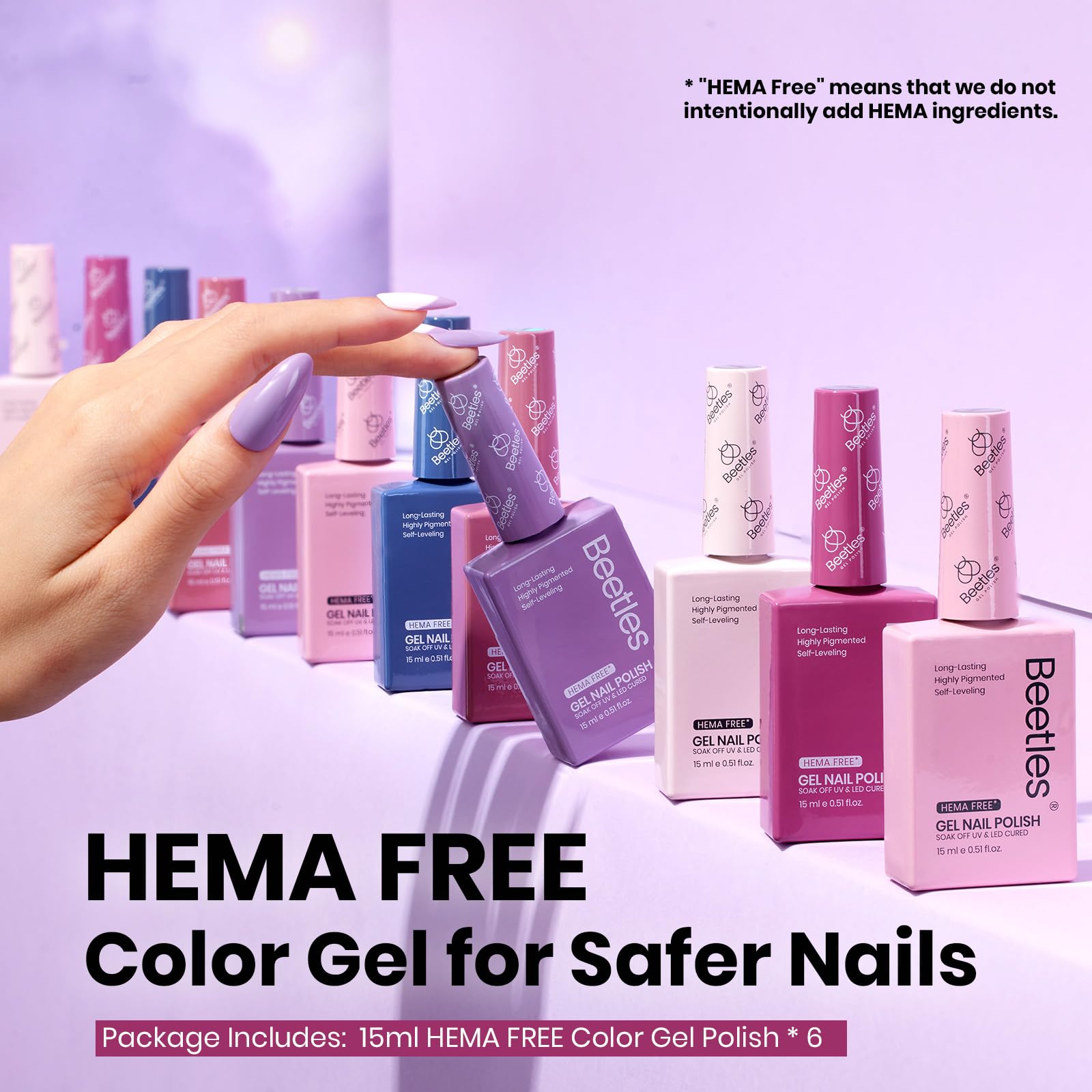 Beetles HEMA-Free Gel Nail Polish