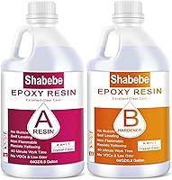 Vista 8 de Resina Epoxi, Resina Epoxi Cristalina Transparente de 32 Onzas, No Amarillea Sin Burbujas, Autonivelante Fácil de Verter Fácil de Mezclar Kit