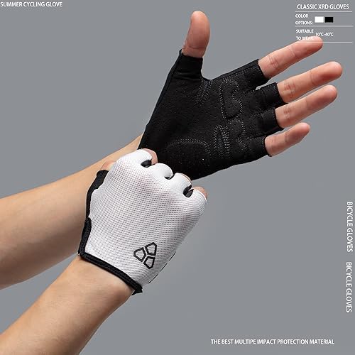 Miniatura 2 de Guantes de ciclismo Antideslizante, almohadilla XRD que absorbe los golpes, guantes de ciclismo MTB ligeros y transpirables para hombres y mujeres