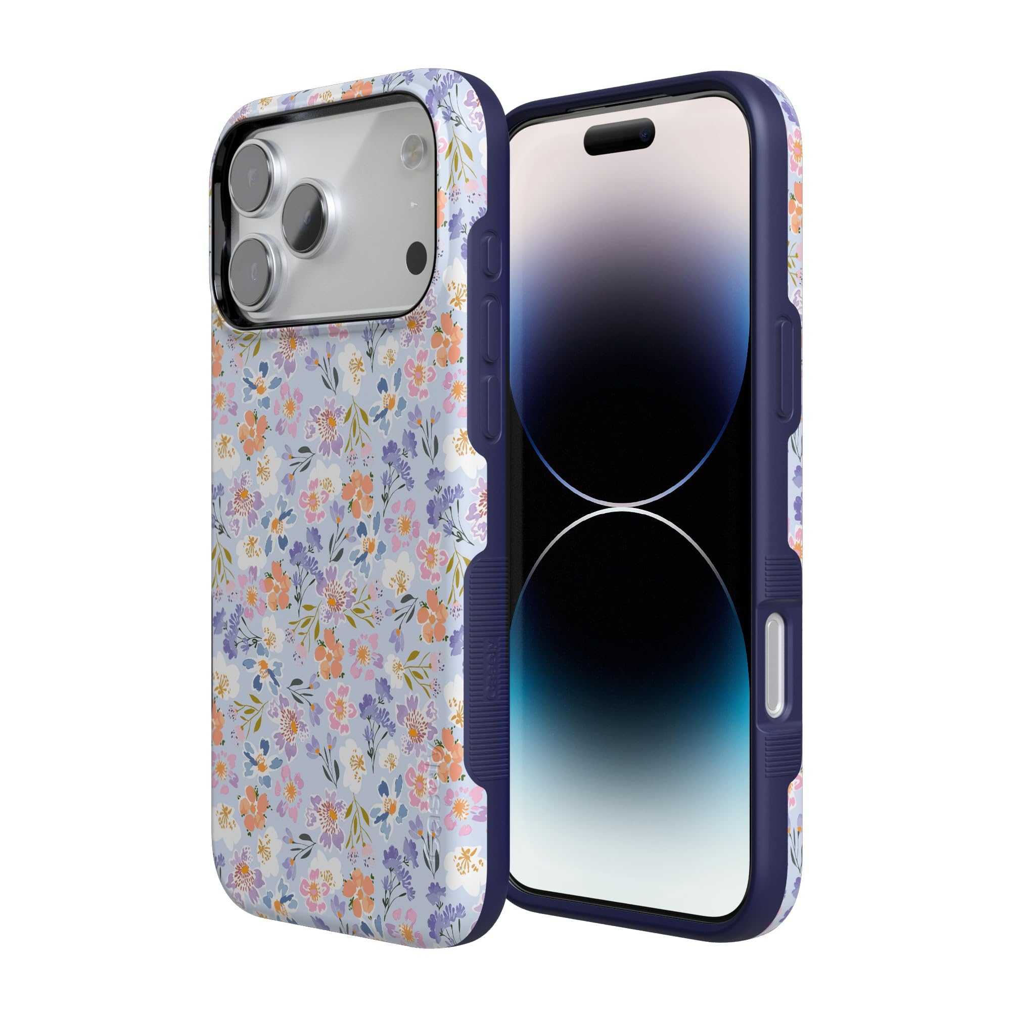 Amazon.com: Casely iPhone 17 Pro Max Case | Poppy Meadows | Pastel