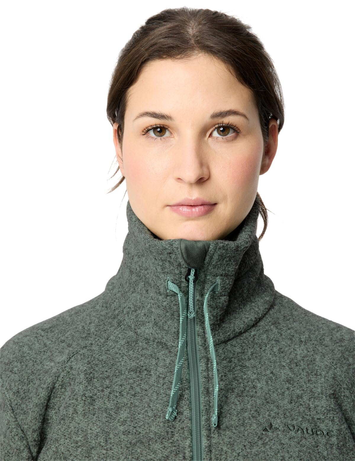 VAUDE Chaqueta de forro polar para mujer, muy cálida para invierno, para senderismo, viajes y uso diario