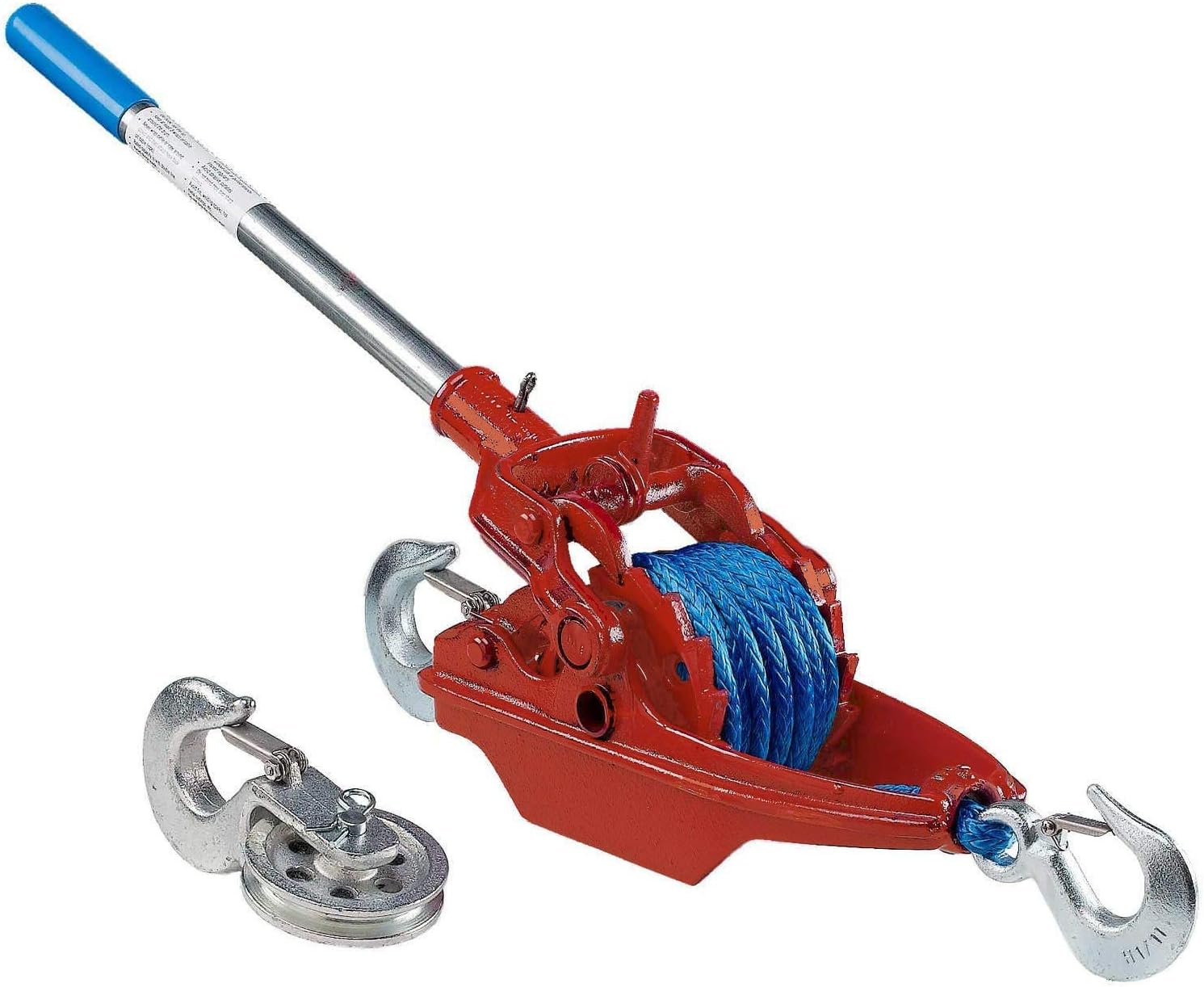 Wyeth-Scott More Power Puller 2-20-A-SLT 2-Ton AmSteel-Blue Synthetic Rope Industrial Hand Ratchet Puller/Hoist, 20' : Industrial & Scientific