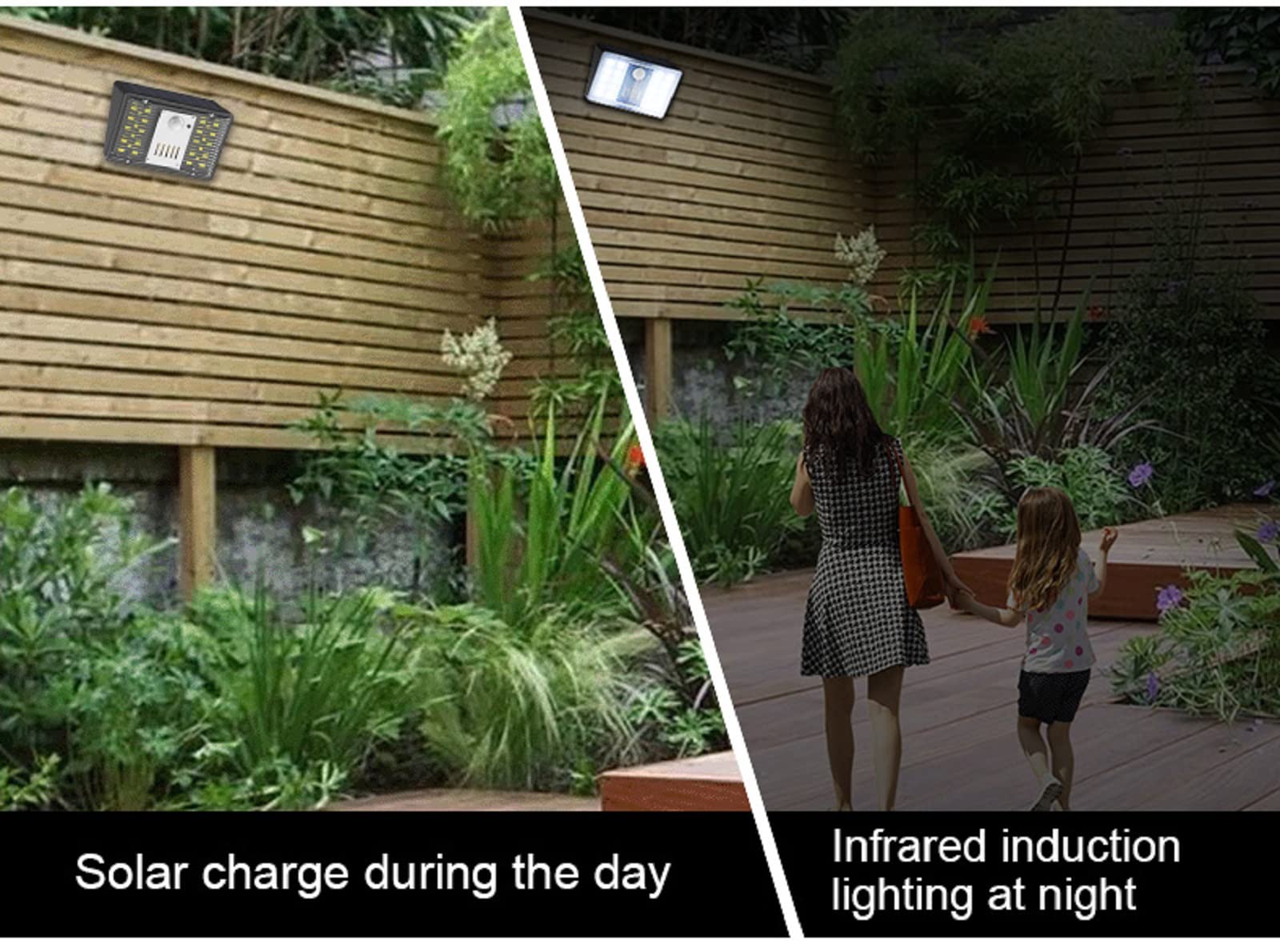 Solar Strobe Light With Motion Sensor Solar Powered Sound Alarm Light With Remote Controller System 129dB Loud Siren Security Light For Farm, Villa, Yard, Barn, Home Day & Night Mode (IP55 Waterproof)