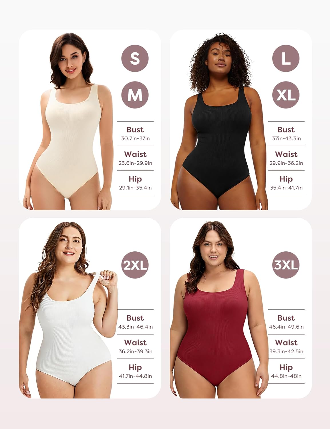 JulyGirl Shapewear Bodysuits for Women,Tummy Control Bodysuit,Seamless Shapewear for Women - Image 7