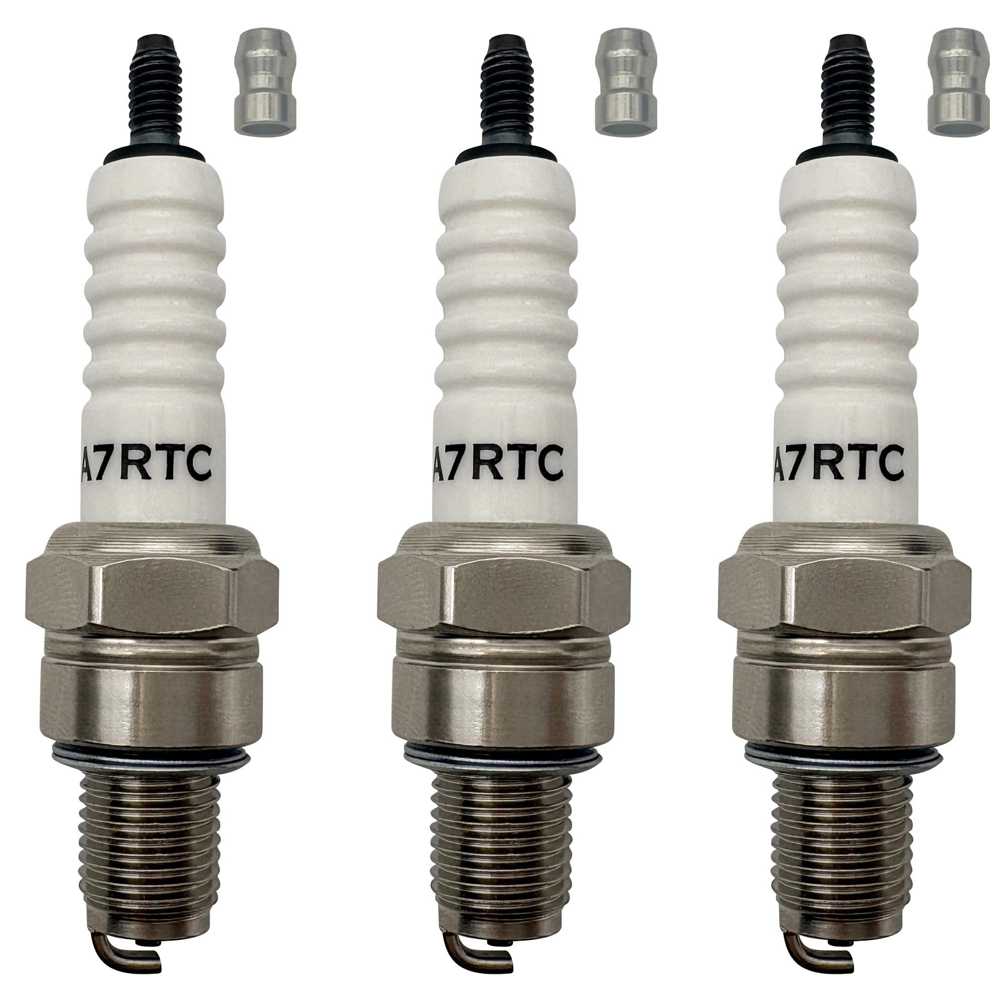 YGQ A7RTC Spark Plug Replacement for A7TC CR7HSA GY6 50cc 110cc