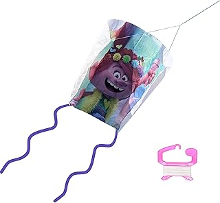 X-Kites SuperSled Trolls World Tour Poppy Nylon Trolls Kite, 32 Inches
