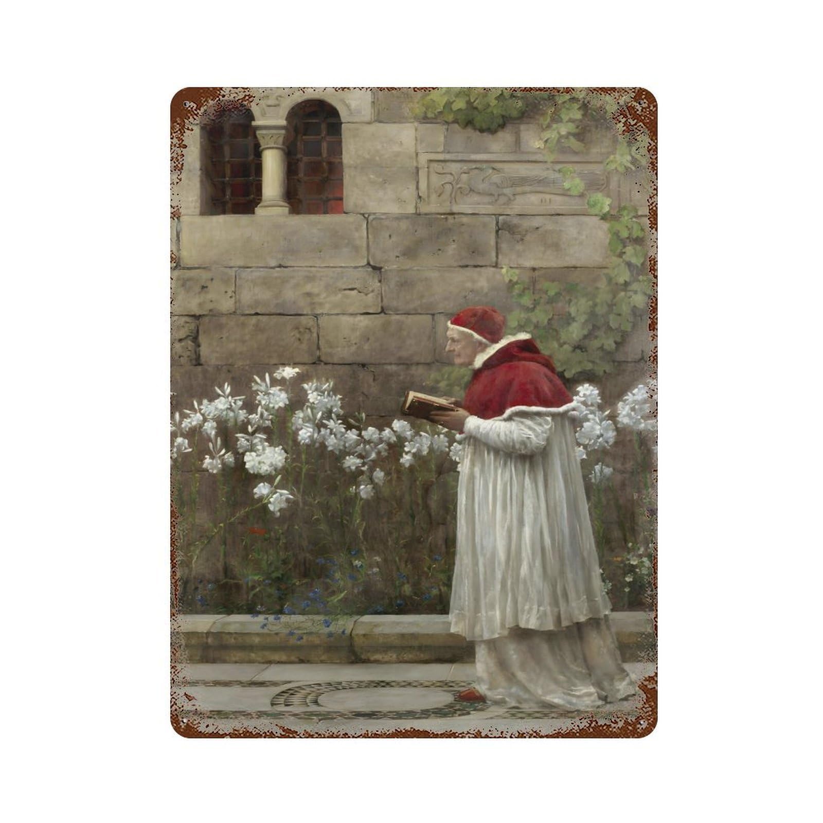 xiaoxiaoshen Artist John Collie (11) Wall Decor Art Metal Tin Poster Modern Home Decor Art Home Bar Shop Decorations Vintage Sign 40x30cm