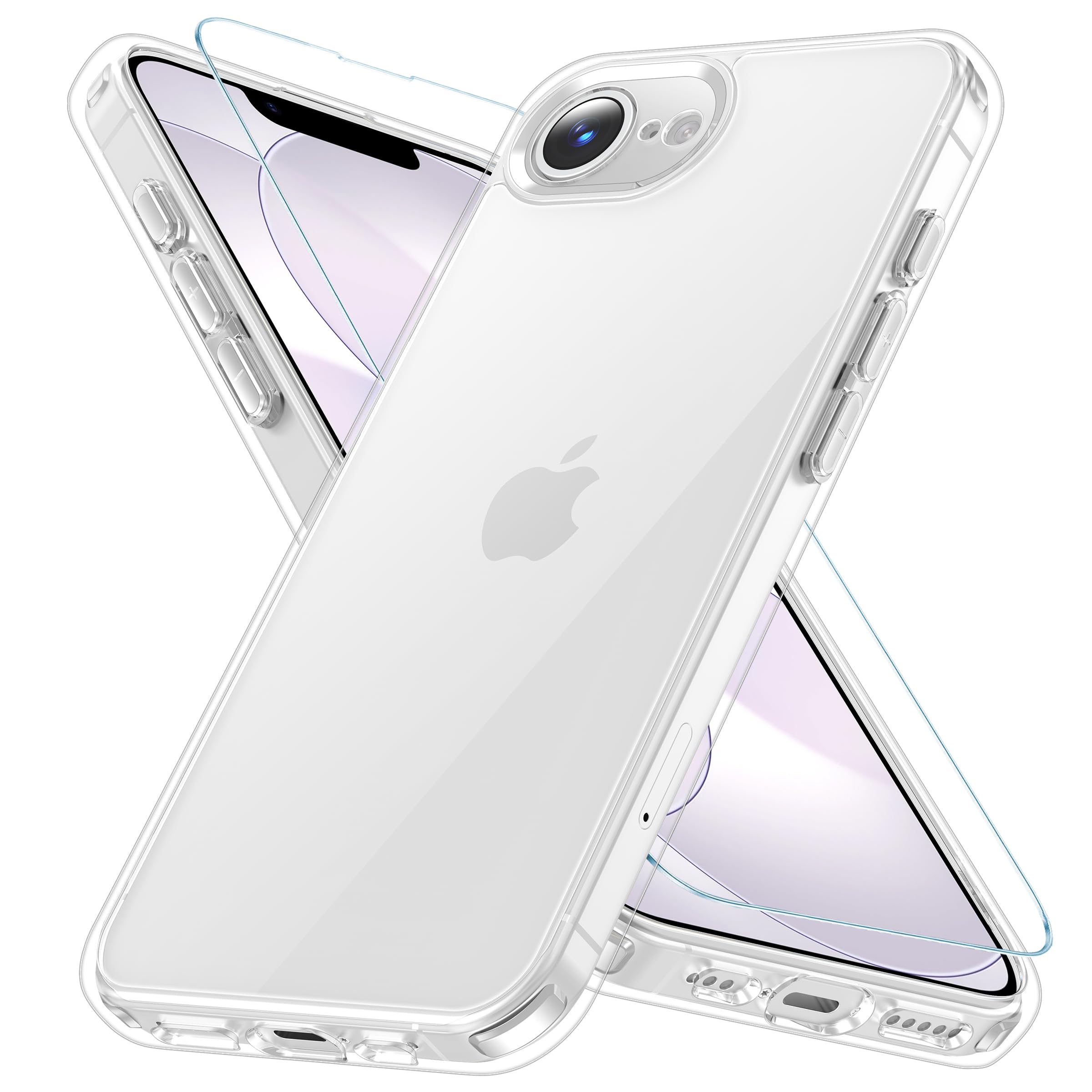 Amazon.co.jp: AXAG iPhone17e/16e 用 ケース クリア 強化ガラス Amazon.co.jp: AXAG iPhone17e/16e 用 ケース クリア 強化ガラス