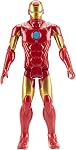 Marvel Avengers Titan Hero Series Iron Man Action Figure, 12-Inch Toy, Inspired by Marvel Universe, for Kids Ages 4 and Up