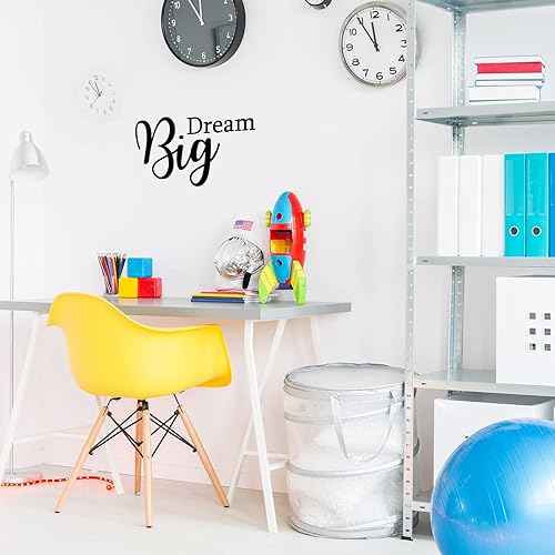 Miniatura 6 de Leinuosen 25 calcomanías de vinilo con citas inspiradoras para la pared, decoración motivacional para ventana, texto positivo, decoración de pared