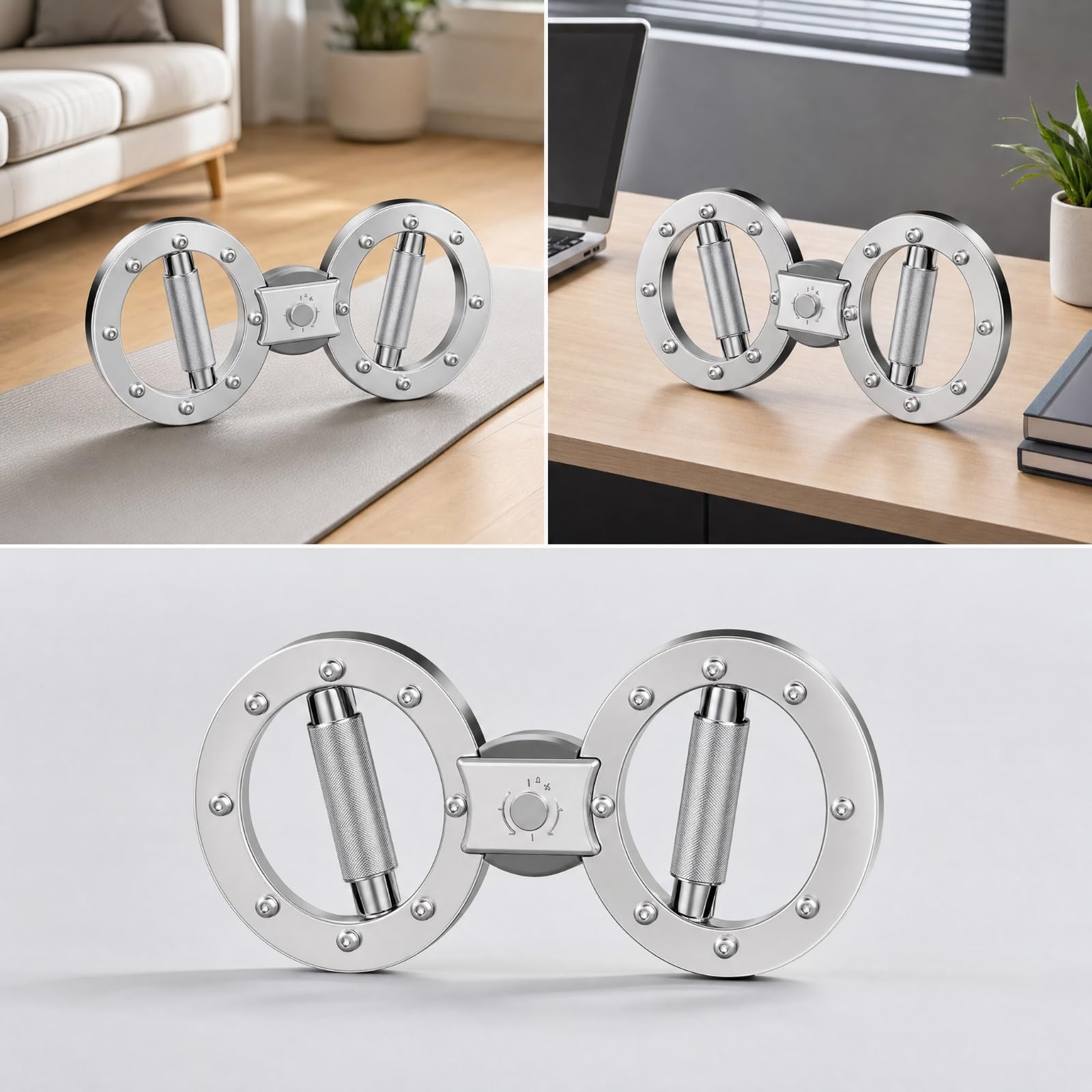 Milageto Entrenador Brazos table Multiusos Entrenador Anbrazo Regulable Portátil Equipo Fitness para Entrenamiento, Gimnasio