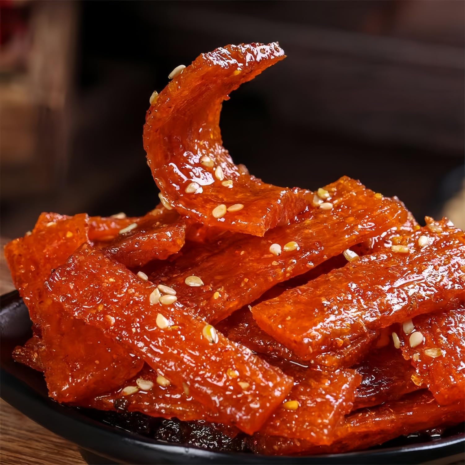 MKSDDF - Snacks latiao latioa tiras picantes chinas aperitivos asiáticos tiras picantes vegetarianas taiwanesas salchichas a la parrilla tiras picantes tiras picantes 15 g x 5 paquetes de fideos