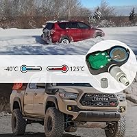 Vista 3 de Sensor TPMS de repuesto para sistema de monitoreo de presión de neumáticos 315MHz compatible con Toyota 4Runner Camry Corolla Highlander FJ Cruiser