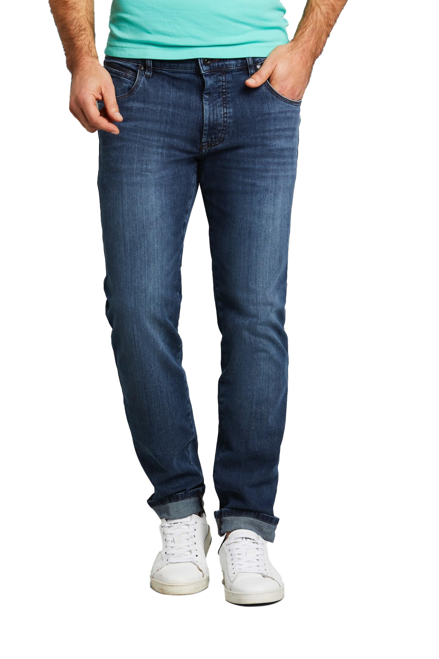 bugatti Men's Slim Jeans, Blue Stone, 31 W/30 L