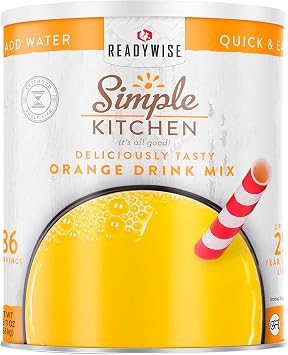 Simple Kitchen #10 Can, Powdered Milk Bulk, for Daily Use & Emergency Food Long Term Storage, up to 25 Year Shelf Stable Life