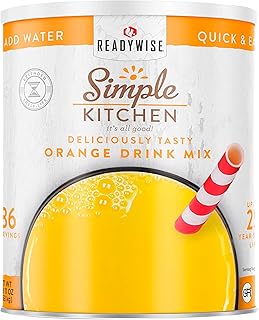 Simple Kitchen #10 Can, Powdered Milk Bulk, for Daily Use & Emergency Food Long Term Storage, up to 25 Year Shelf Stable Life