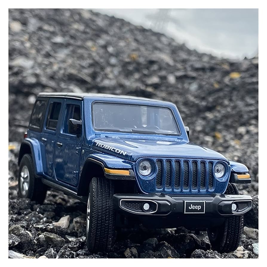 Jeep Rubicon ブラック ミニカー Amazon.com: MING ZHEN Toy car Model 1:32 for Jeeps Wrangler