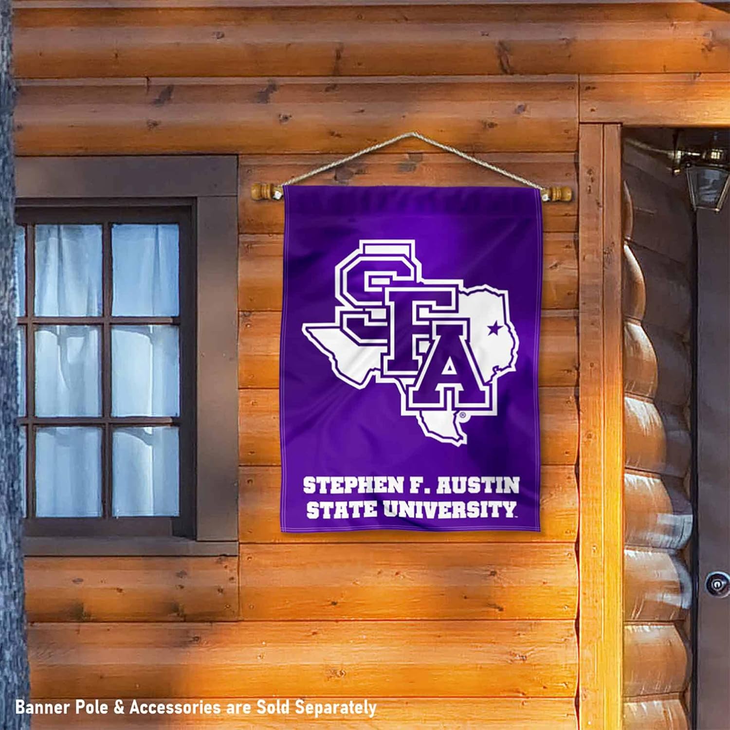 Stephen F. Austin Lumberjacks House Flag Banner - Image 3