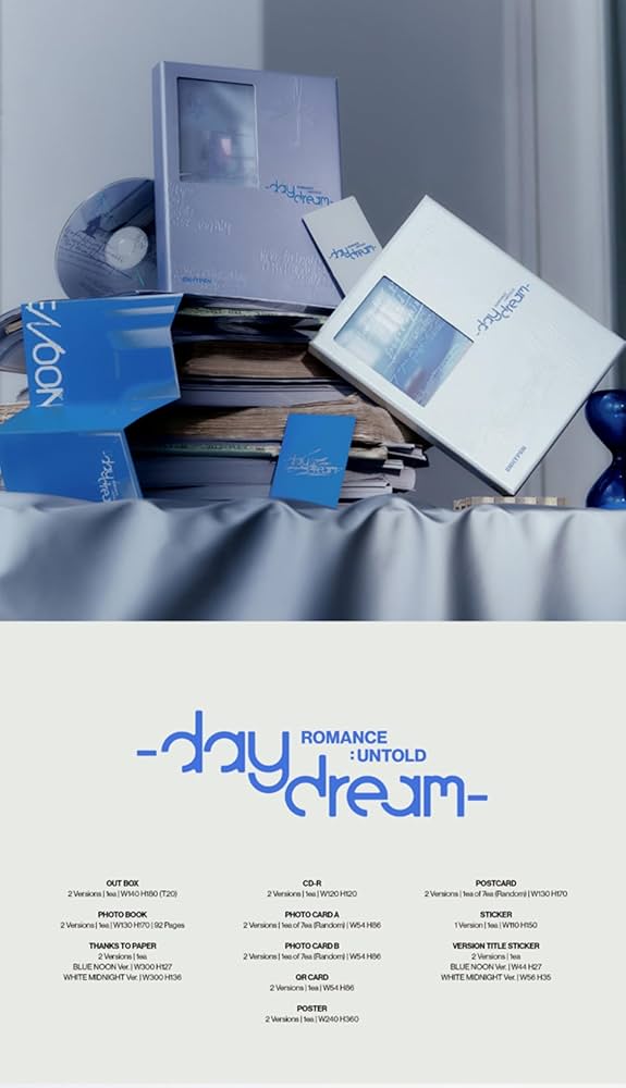 Amazon.co.jp: ENHYPEN Daydream ROMANCE:UNTOLD 2nd Album