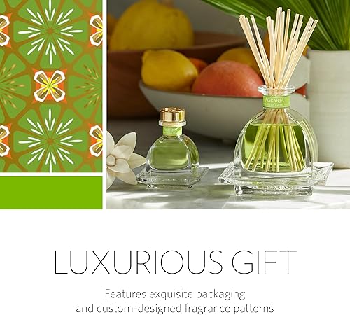 Miniatura 5 de AGRARIA Repuesto de difusor de junco, fragancia para el hogar de aceite perfumado, juego de regalo para todas las ocasiones, lima y naranja