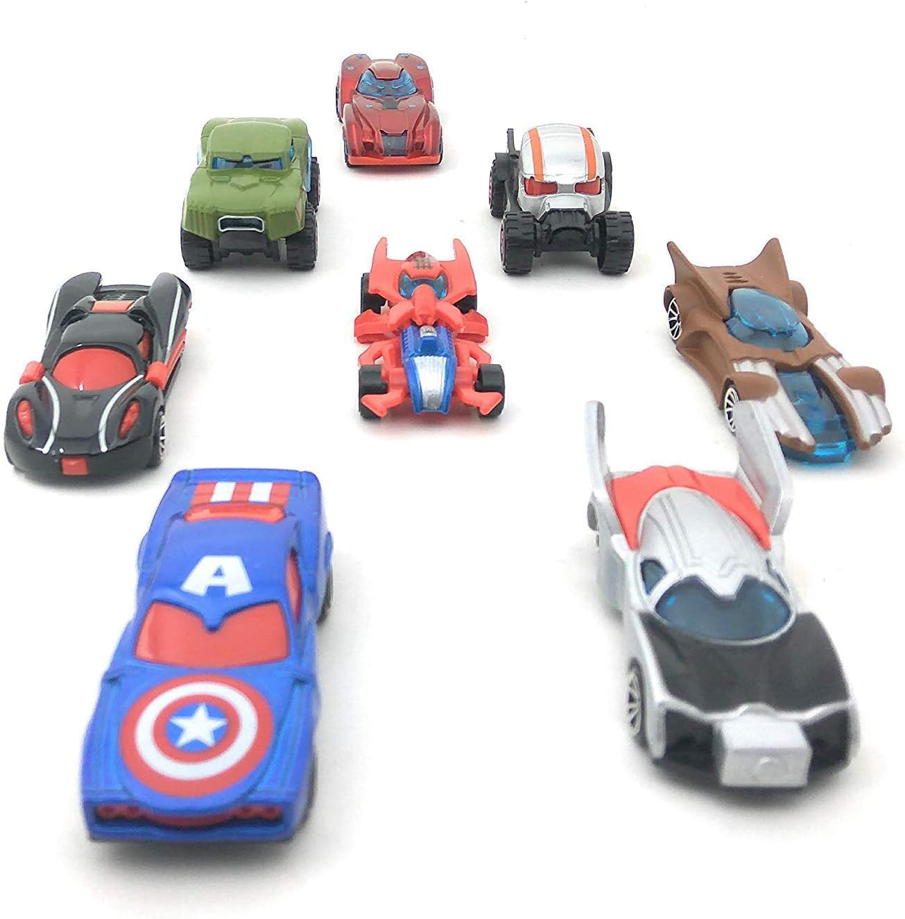 Zaid Collections Avngers Die-Cast Vehicle (8 Pcs Multi Color
