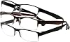 Foster Grant Mens Pete Rectangular Reading Glasses