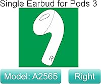 Vista 2 de Meenova A2565 OEM Right Earbuds Replacement for AirPod 3rd Gen, Single Right Ear Side Only, Compatible with Original One AirPods 3 Generation A2897