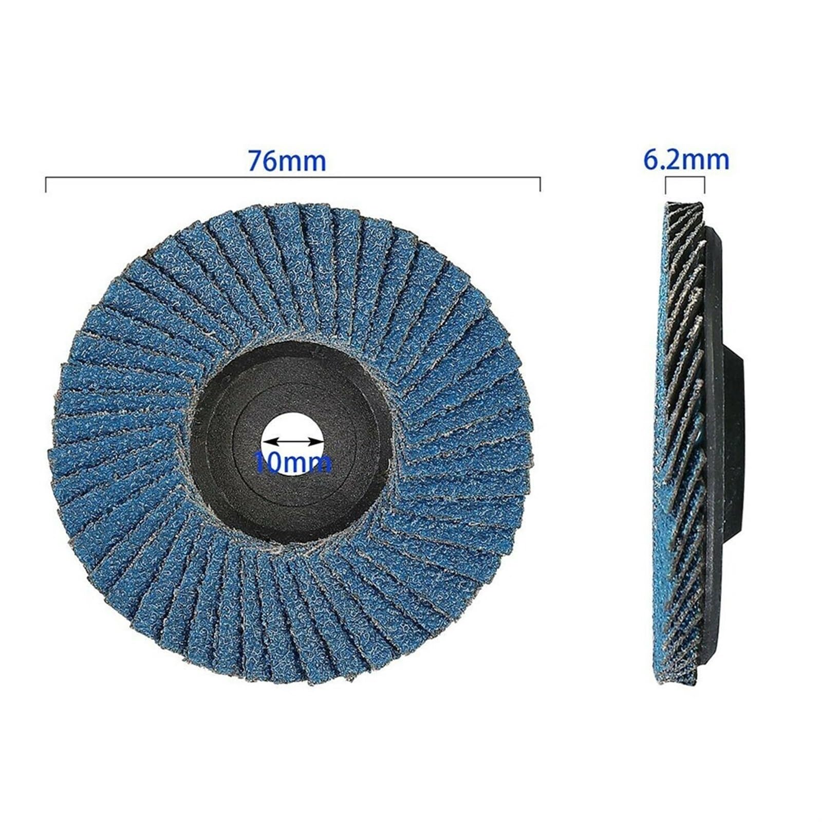 Tarcze Polerskie, Tarcze Listkowe 8 Szt. Tarcze Szlifierskie 75 Mm 3-Calowe Tarcze Szlifierskie Ściernice Szlifierskie Ostrza Do Cięcia Drewna/1Pc