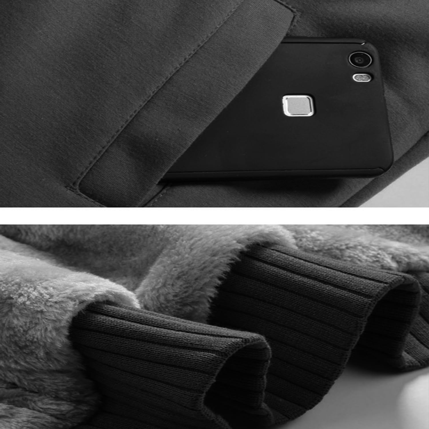 Custom Hoodie Jackets for Women Personalized Zip Up Fleece Jacket Design Logo Sweatshirt - Image 6