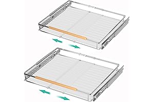 iPEGTOP Pull Out Pantry Shelves - Effortless Kitchen Organization