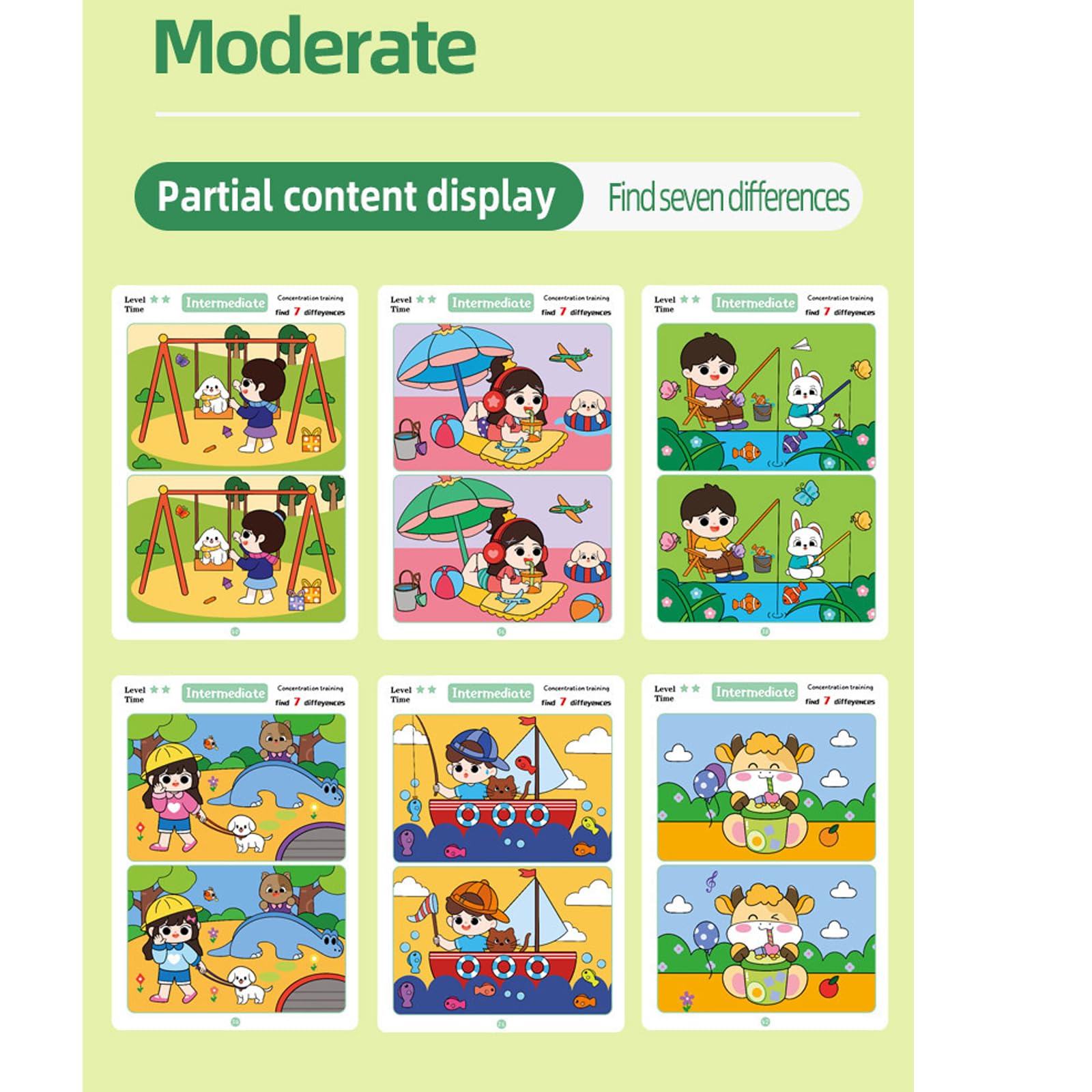 Juego de Cartas de Juego de Rompecabezas, English Inner pag