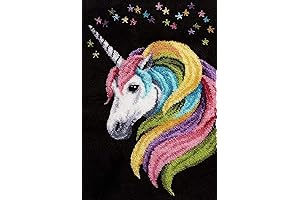 YOOTOM Latch Hook Rug Kit: Craft Your Own Unicorn Tapestry