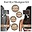 Dark Coffee Hair Dye Shampoo 3-in-1, 100% Gray Hair Coverage in Minutes, Instant Brown Shampoo Hair Dye, Herbal Hair Color Shampoo for Women & Men, Coloring Shampoo for Dyeing Gray, 16.9 Fl Oz