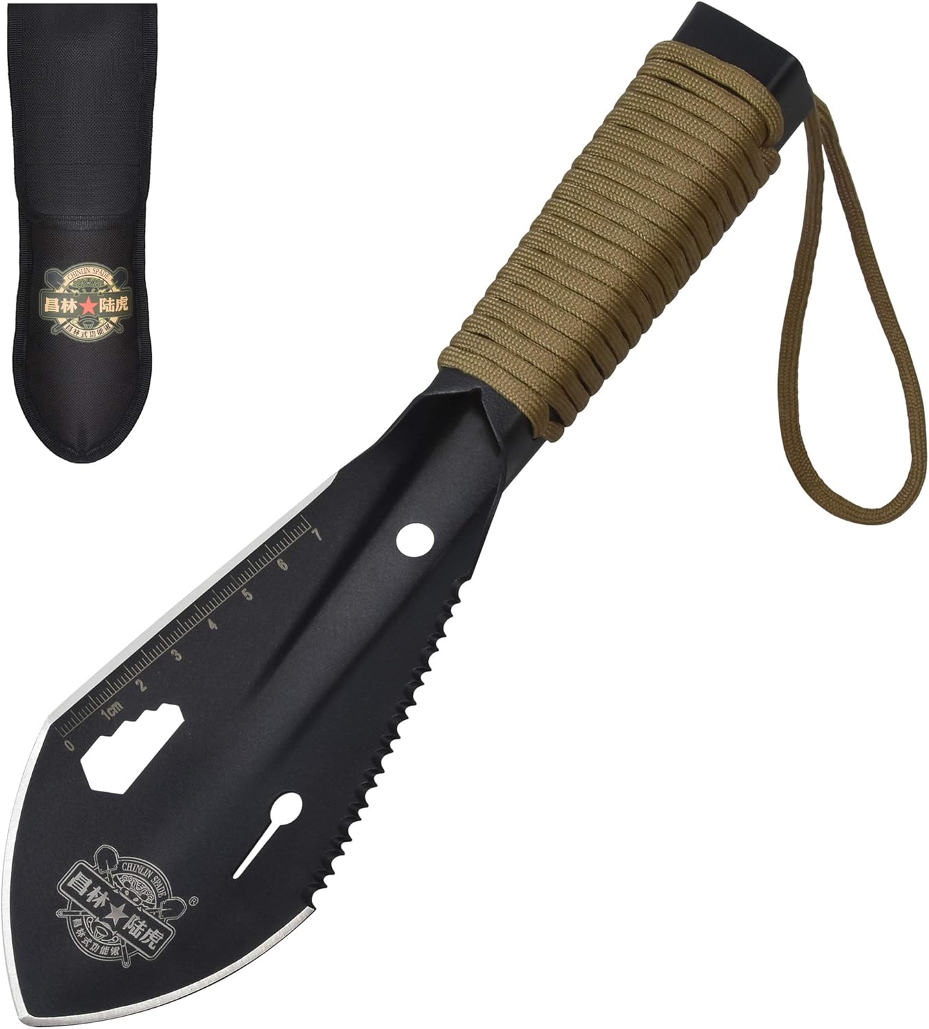 Wuwer SUPCAMP Backpacking Trowel, Portable Survival Shovel Lightweight