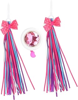 BESPORTBLE Fita Sino De Bicicleta Para Crianças Patinete Para Crianças Carro De Pedais Bicicletas Para Crianças 1 Conjunto De Chifre De Bicicleta Para Crianças Apertos De Scooter Flâmulas