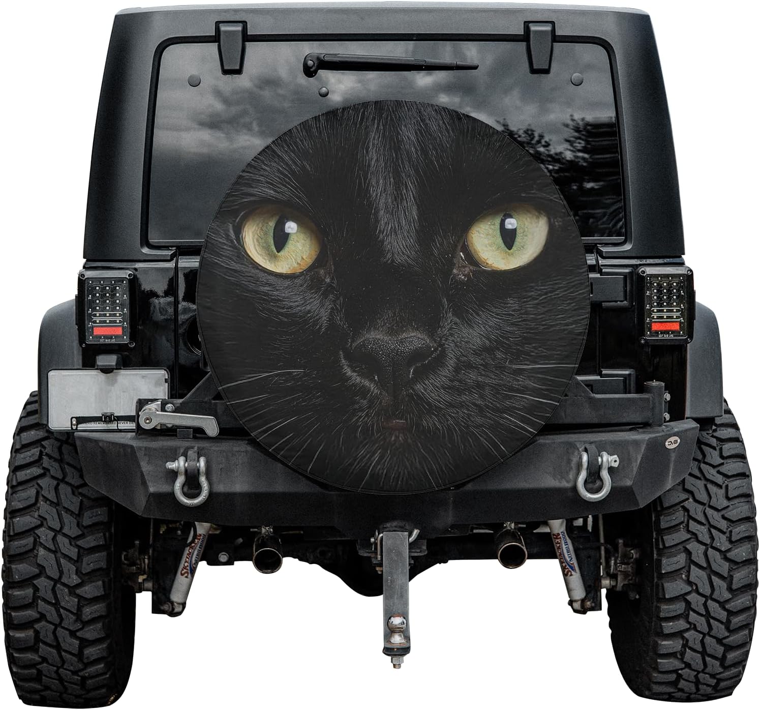 VanLich Shop Cute Cat Spare Tire Cover with/Without Backup Camera Hole – Cat Theme Design for Lovers
