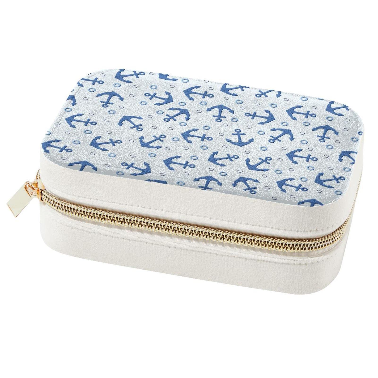 Rangement bijoux voyage anti-nœud pour colliers et bagues