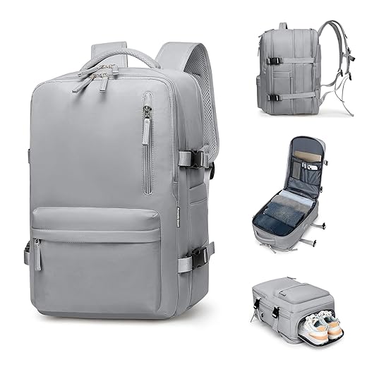 Romantic Crown Mochila de Viagem Expansivel Avião Grande Feminina,Mochila Executiva Masculina Impermeável Reforçada para Notebook,Casual Esportes Hiking Escola Presente