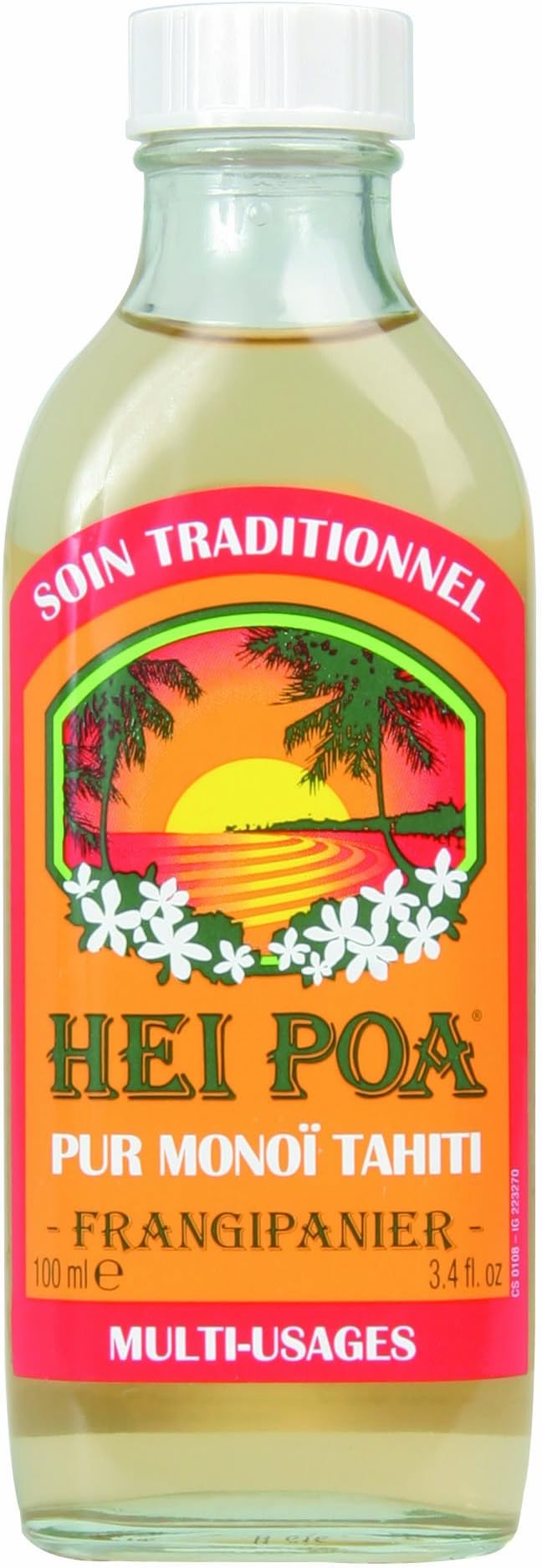 Hei Poa Traditional Monoi Oil (Frangipani)