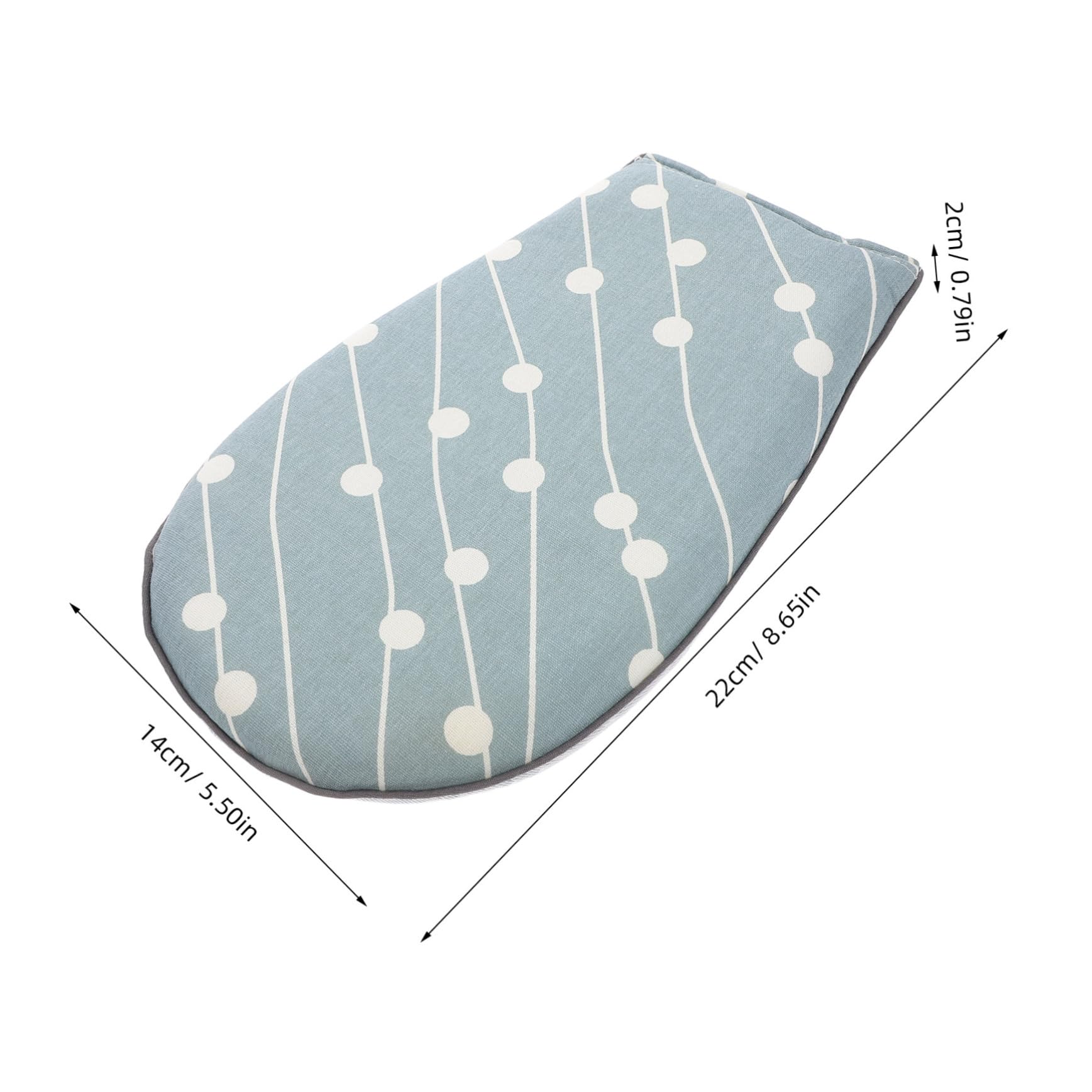 Beatifufu Ironing Mitts with Thickened Sponge -Scald Gloves for Hair Straighteners and Mini Steamers for Home Baking and Cooking