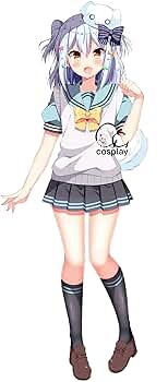 vtuber 犬山たまき メイド服 セーラー服　コスプレ Amazon.co.jp: GGcosplay 男の娘 VTuber 犬山玉姫 犬山たまき