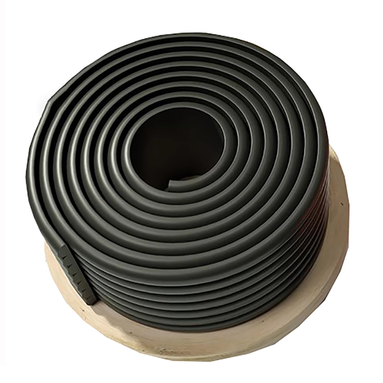 Extrabreiter Kantenschutz, weicher Gummischaumschutz, Kantenschutz mit Selbstklebender Rückseite, for Tisch, Schreibtisch, Kamin, Möbel(Black,2000cm/787in)