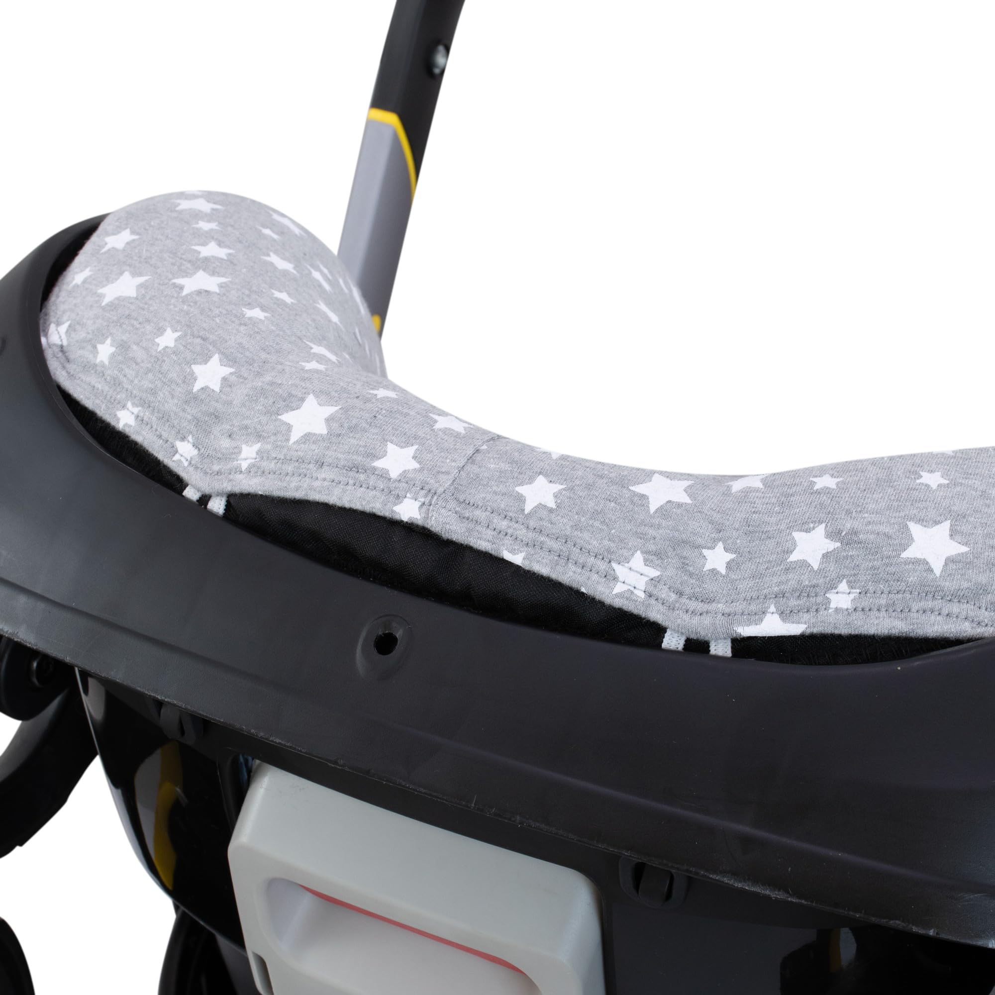 JYOKO KIDS Funda para Silla de Auto Y Cochecito Compatible con Doona, Elaborado en 100% Algodón (White Star)