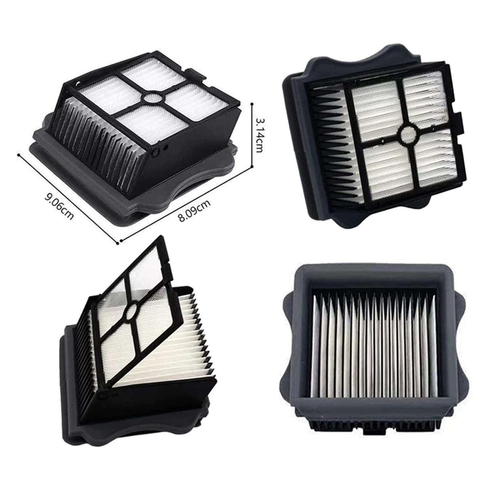 Compatible con Tineco Floor ONE S5 cepillo de rodillo suave y repuesto de filtro Hepa, accesorios de lavado en seco y húmedo, repuestos de aspiradora (Color : H)