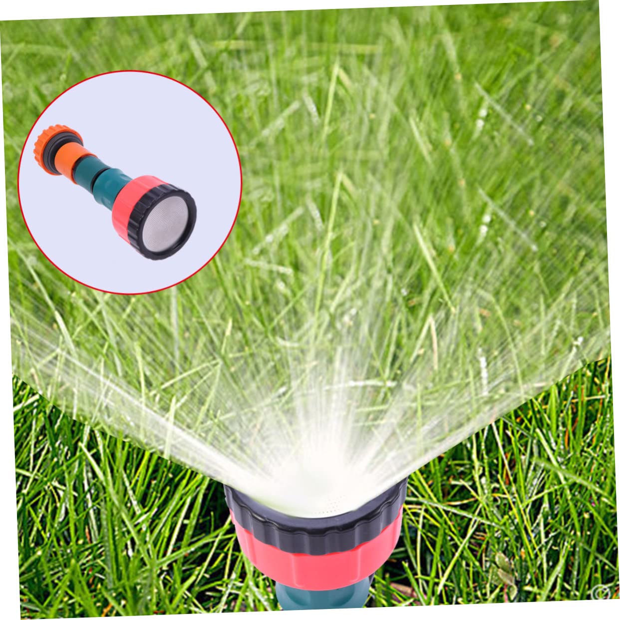 Supvox 2 Stück 1 1000 Gartenschlauchsprüher Gartenwassersprinkler gartendusche sprayer Schlauchbruchdüse Gartenspritzen nozzle spritzdüse Anlage Wasserschlauchtülle Hochdruckschlauchtülle