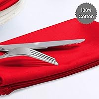 Vista 3 de Juego de 12 servilletas de tela 100% algodón, suaves, duraderas, lavables, ideales para fiestas de granja, bodas, Navidad, Pascua, perfectas