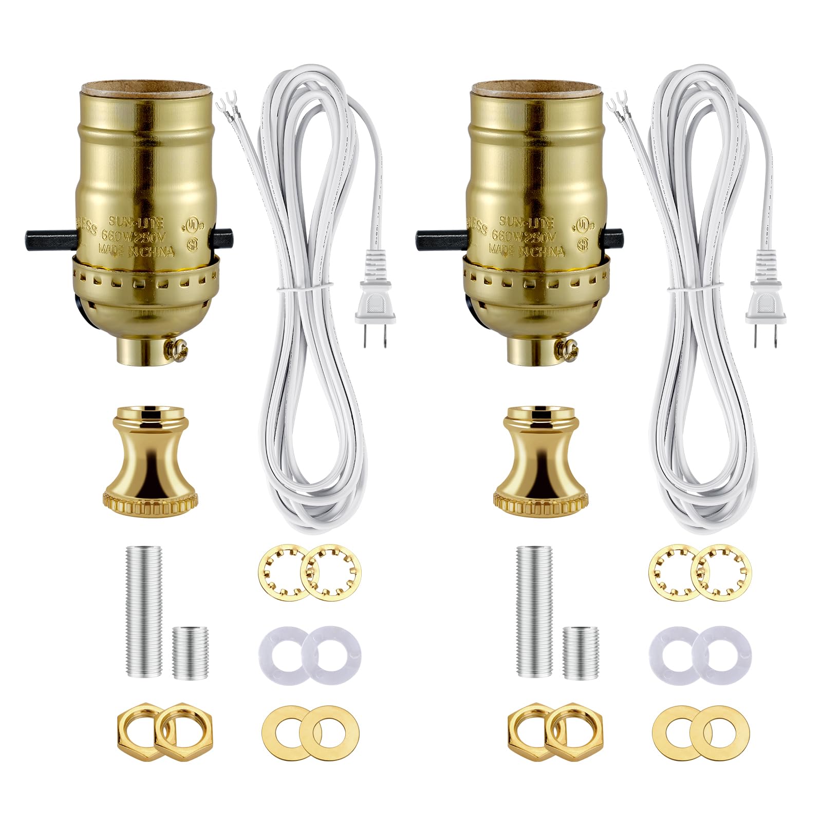 Lamp Rewire Kit - Socket Replacement & DIY Lighting -12 Lamp Rewire Kit - Socket Replacement & DIY Lighting -12