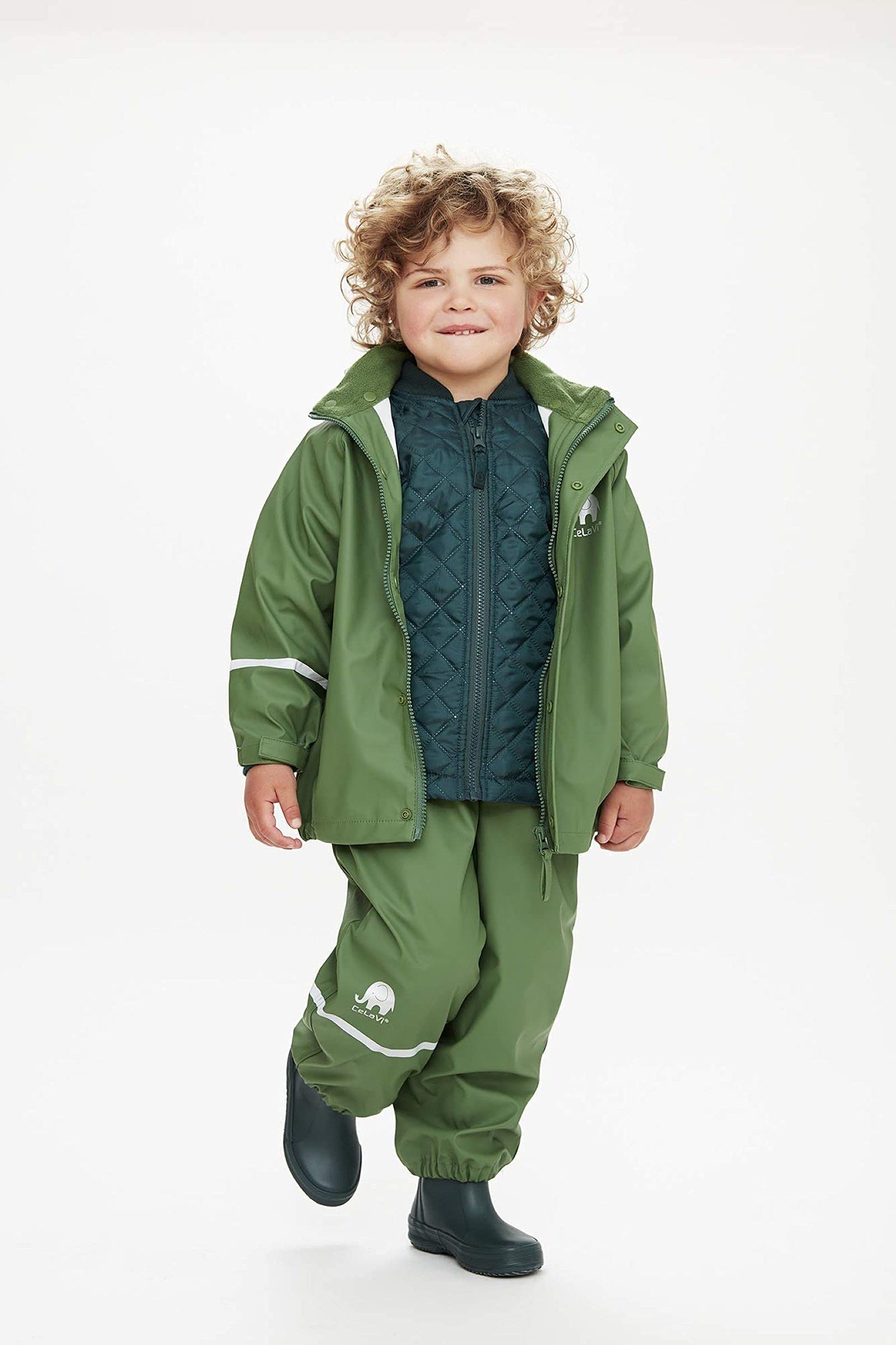 Celavi Basic Rainwear - Set di Biancheria da Letto in Poliuretano Giacca Impermeabile Unisex - Adulto